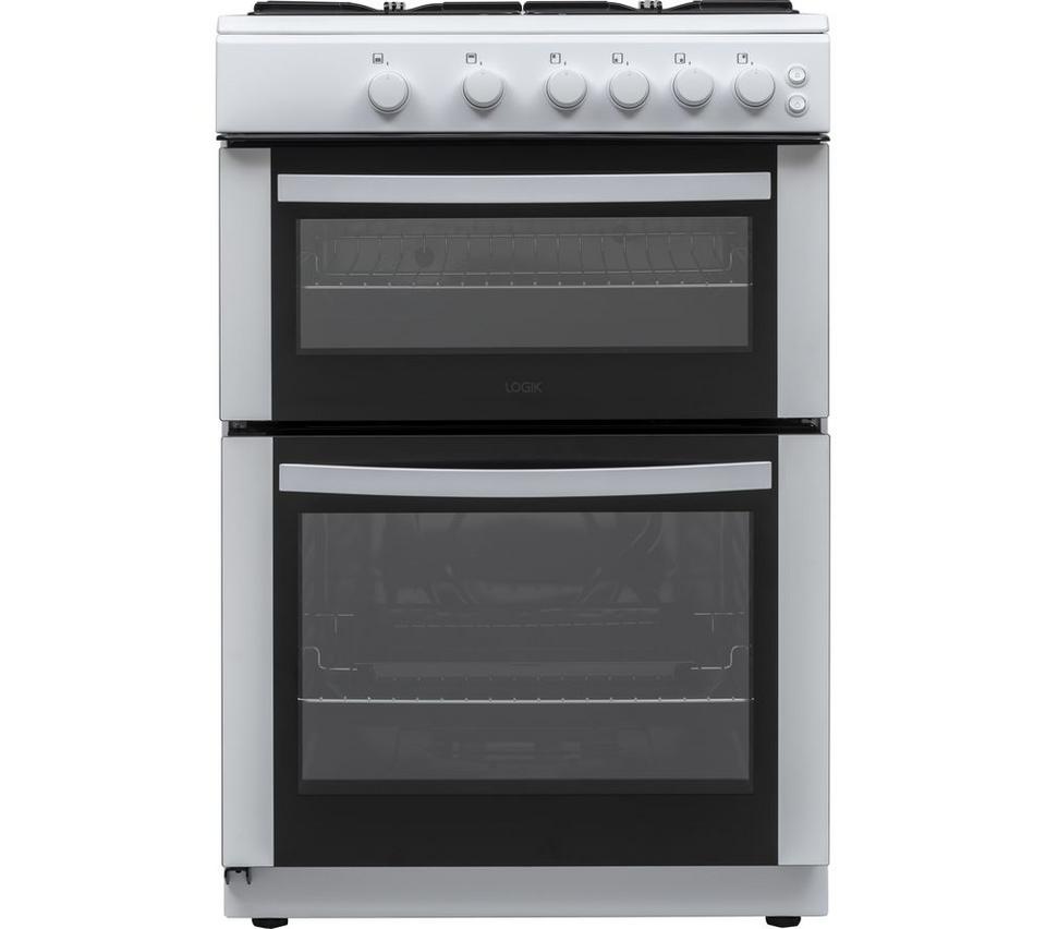 LOGIK LFTG60W22 60 cm Gas Cooker - White