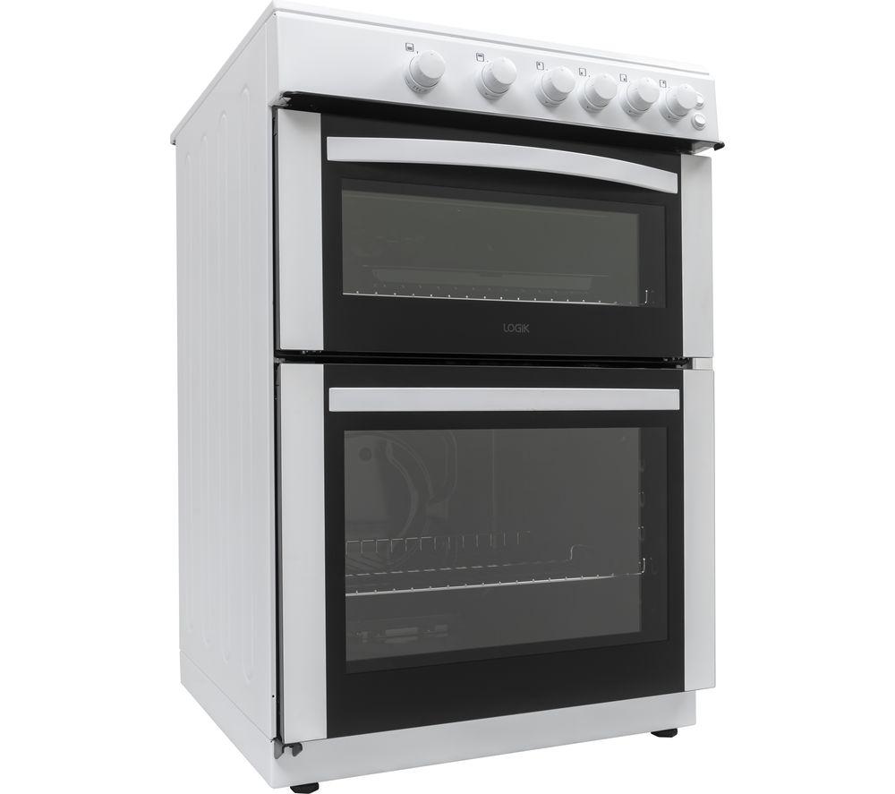 LOGIK LFTG60W22 60 cm Gas Cooker - White image number 5 of 8