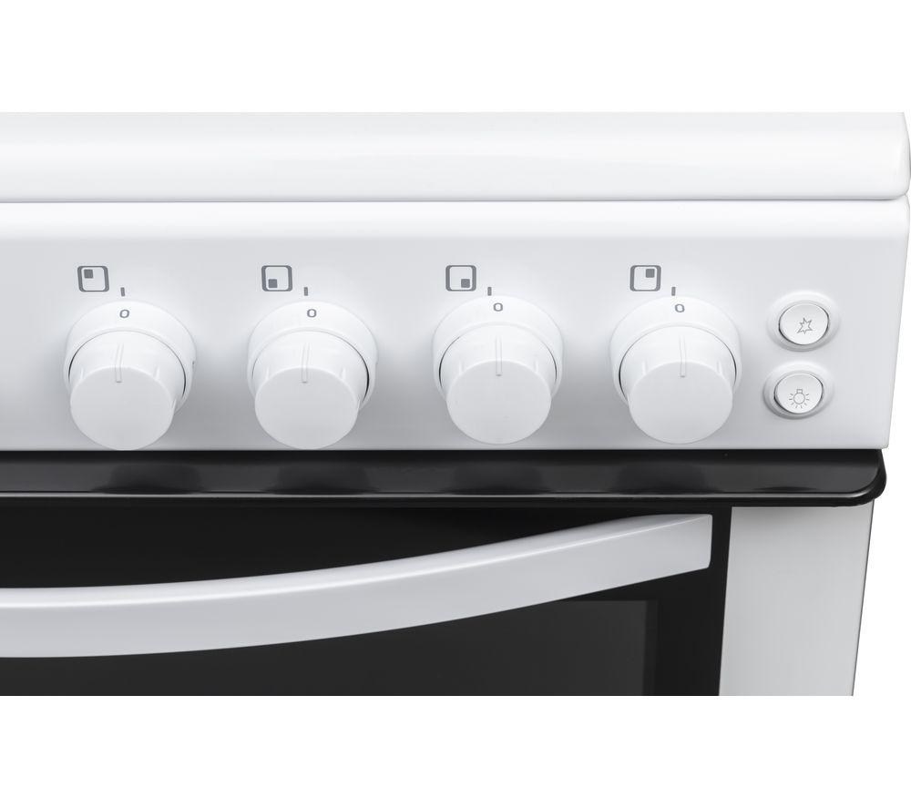 LOGIK LFTG60W22 60 cm Gas Cooker - White image number 6 of 8