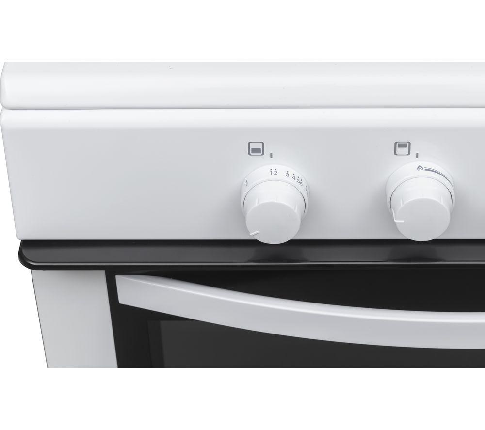 LOGIK LFTG60W22 60 cm Gas Cooker - White image number 7 of 8