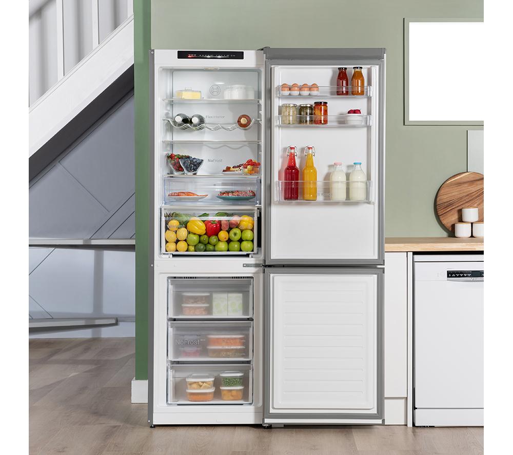 BOSCH Series 4 KGN362LDFG 60/40 Fridge Freezer - Inox image number 9 of 13