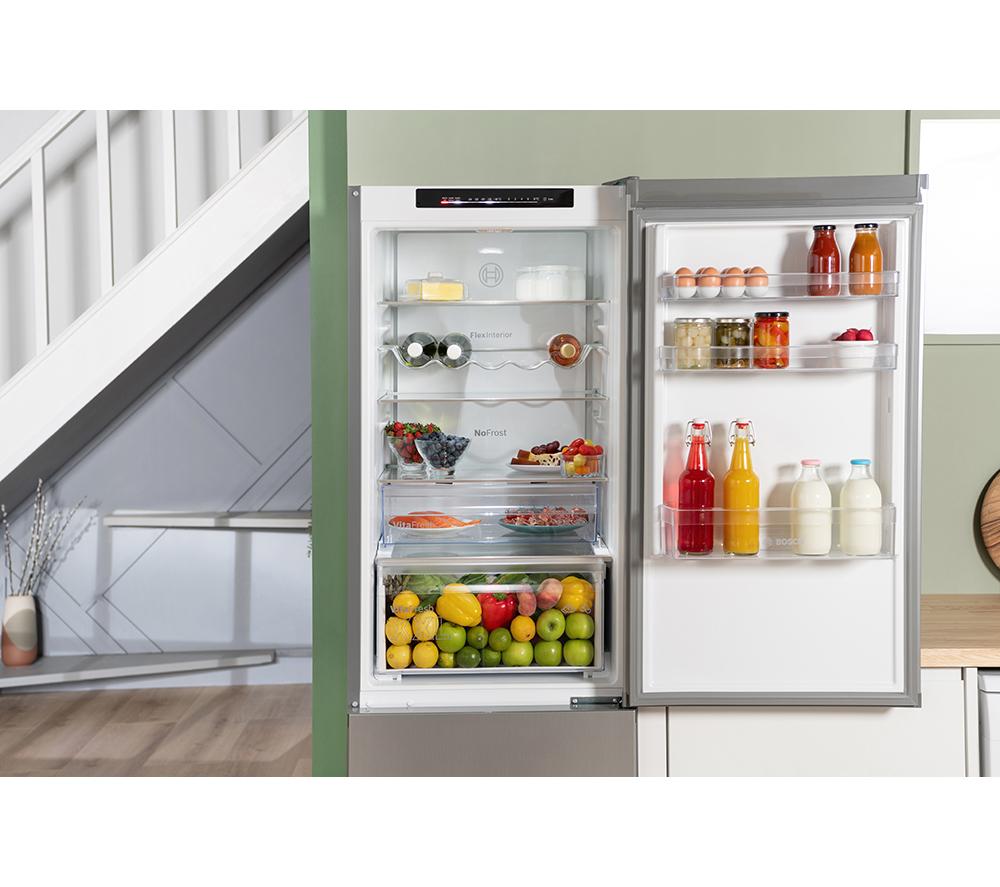 BOSCH Series 4 KGN362LDFG 60/40 Fridge Freezer - Inox image number 11 of 13