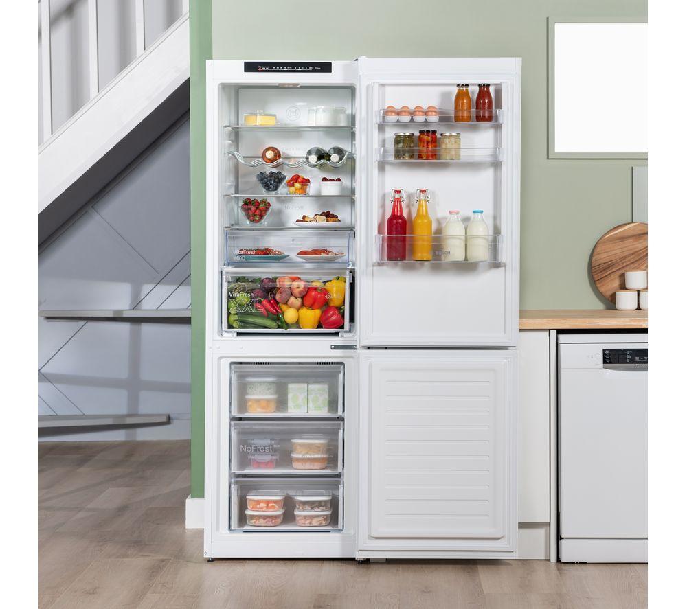 BOSCH Series 4 KGN362WDFG 60/40 Fridge Freezer - White image number 4 of 20