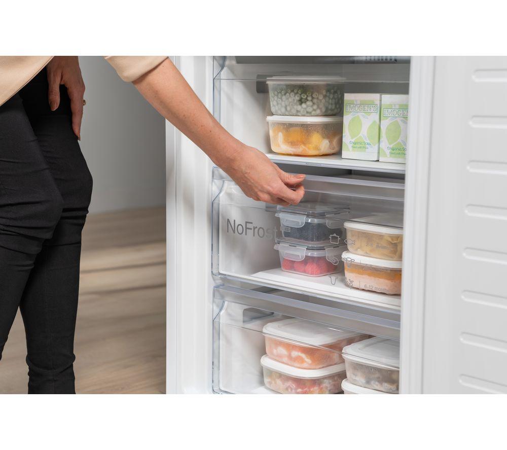BOSCH Series 4 KGN362WDFG 60/40 Fridge Freezer - White image number 20 of 20