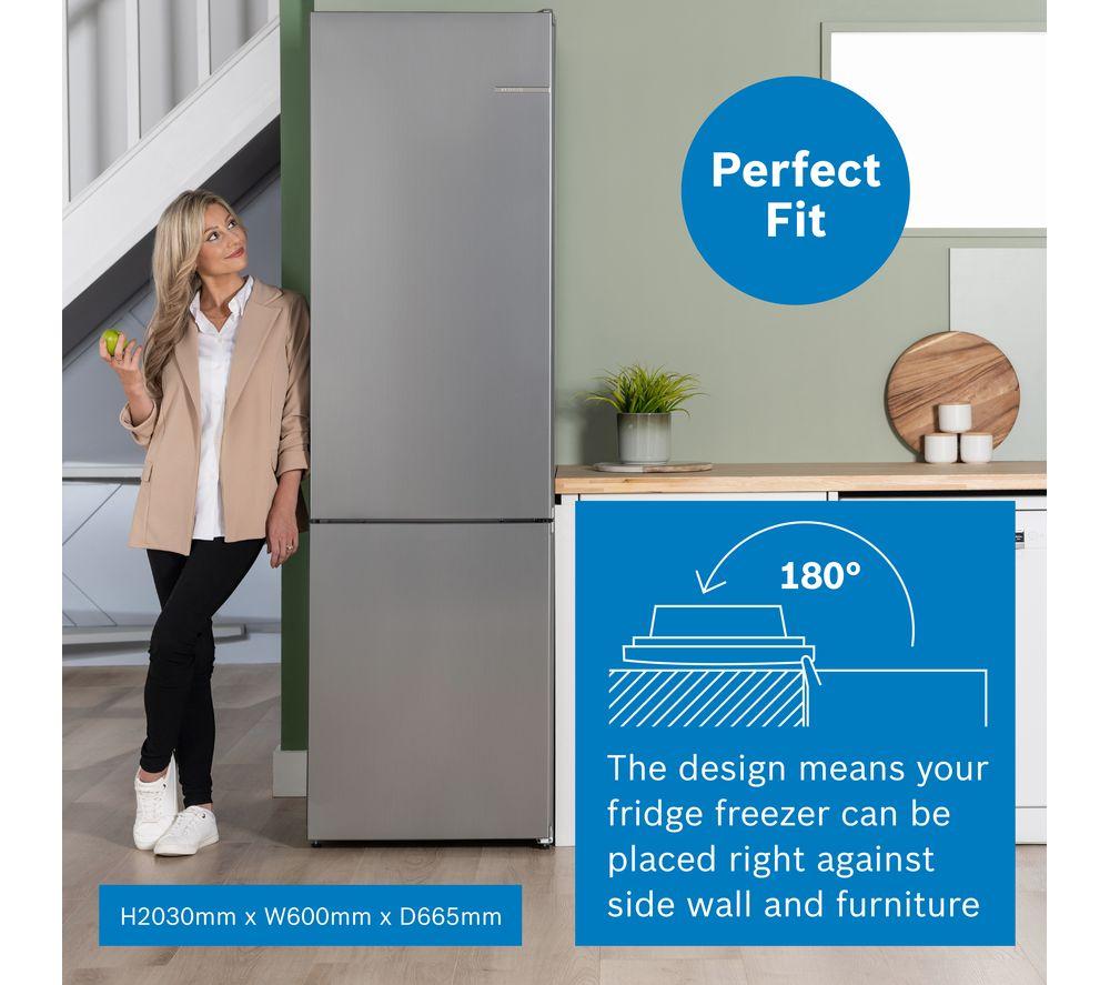 BOSCH Series 4 KGN392LDFG 70/30 Fridge Freezer - Inox image number 6 of 18