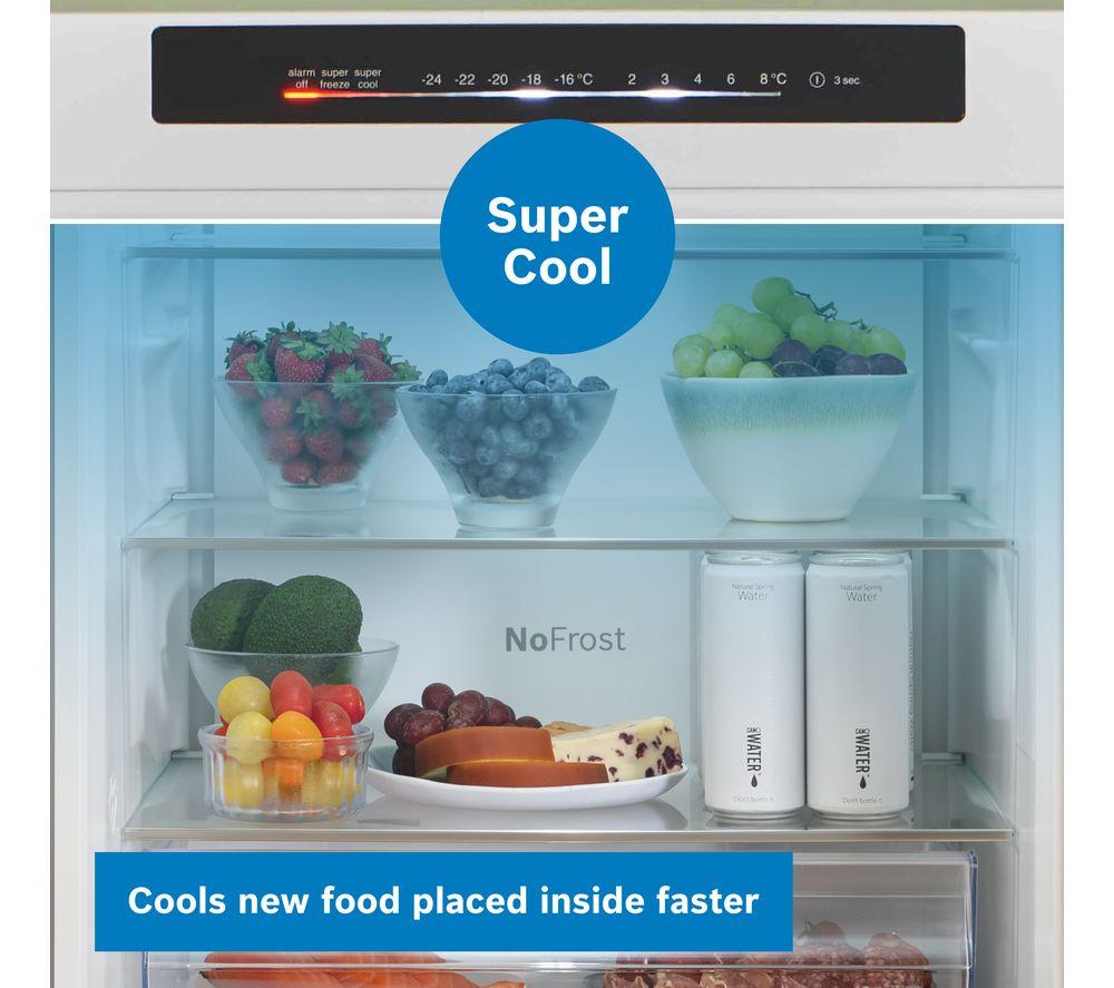 BOSCH Series 4 KGN392LDFG 70/30 Fridge Freezer - Inox image number 7 of 18