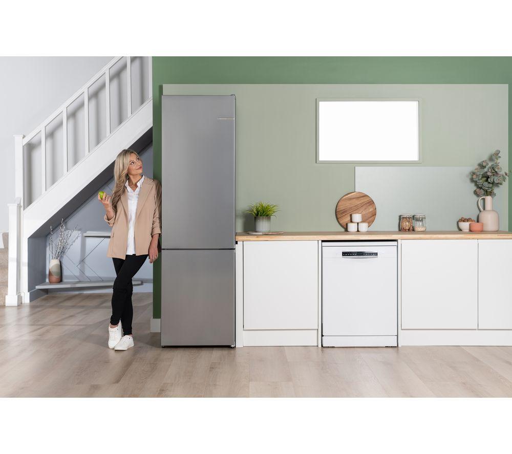 BOSCH Series 4 KGN392LDFG 70/30 Fridge Freezer - Inox image number 12 of 18