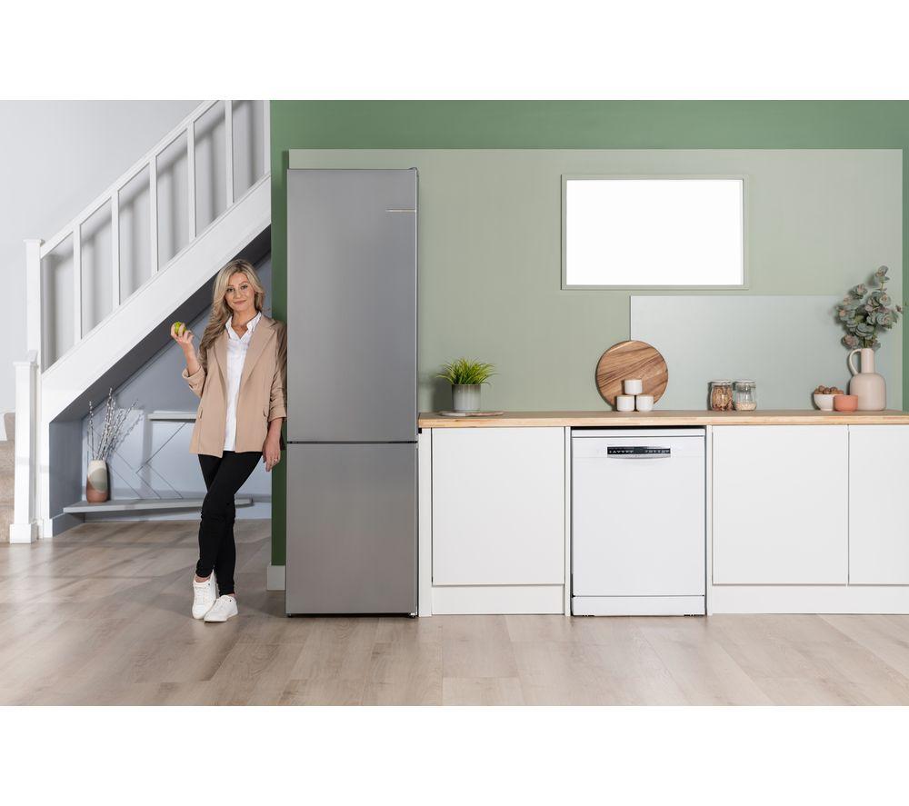 BOSCH Series 4 KGN392LDFG 70/30 Fridge Freezer - Inox image number 13 of 18