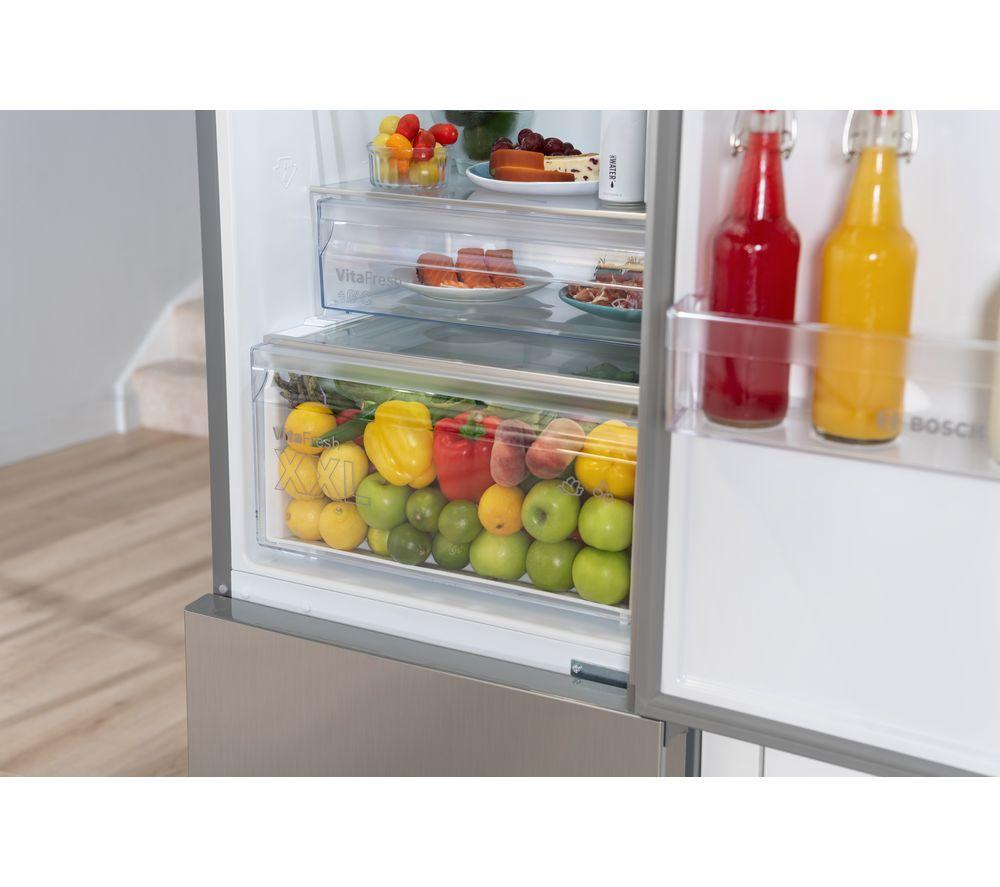 BOSCH Series 4 KGN392LDFG 70/30 Fridge Freezer - Inox image number 15 of 18
