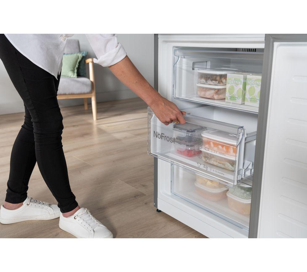 BOSCH Series 4 KGN392LDFG 70/30 Fridge Freezer - Inox image number 18 of 18
