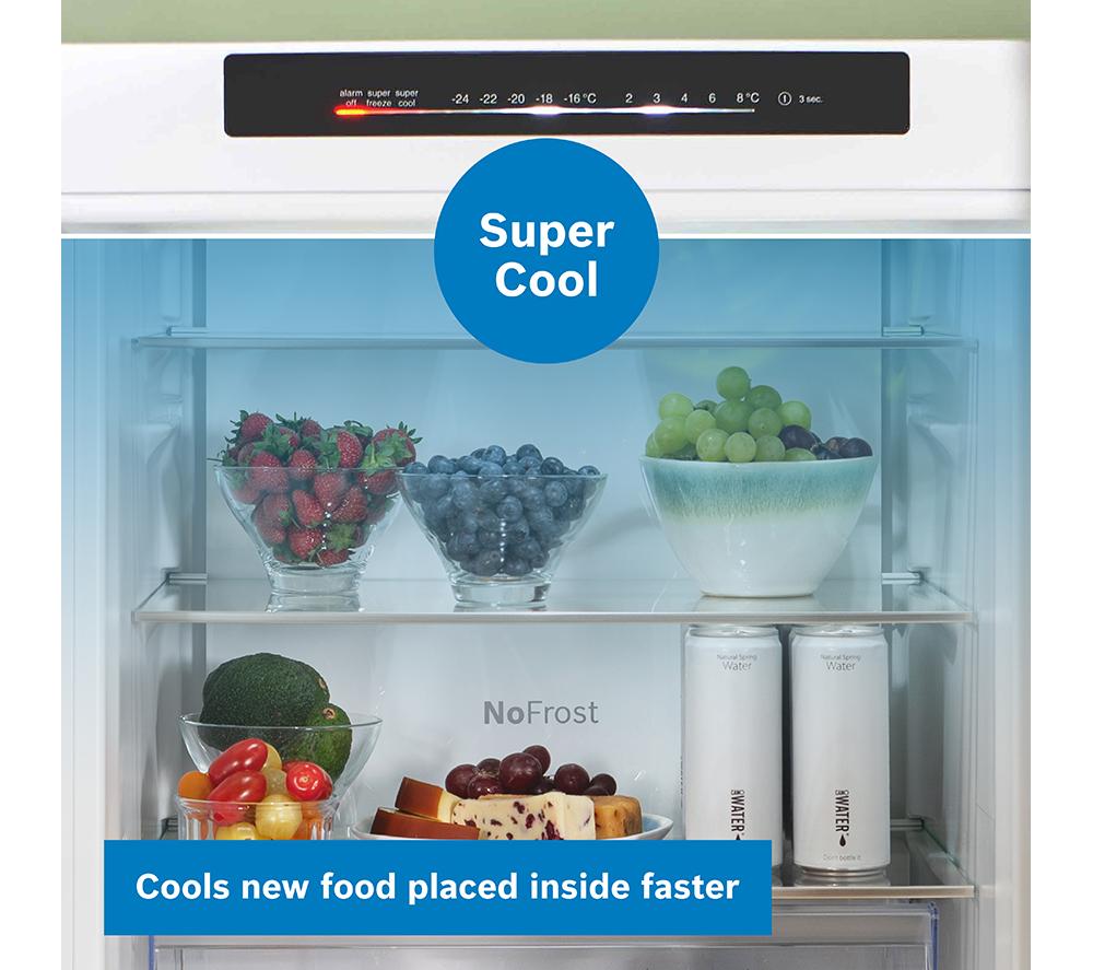 BOSCH Series 4 KGN392WDFG 70/30 Fridge Freezer - White image number 7 of 19