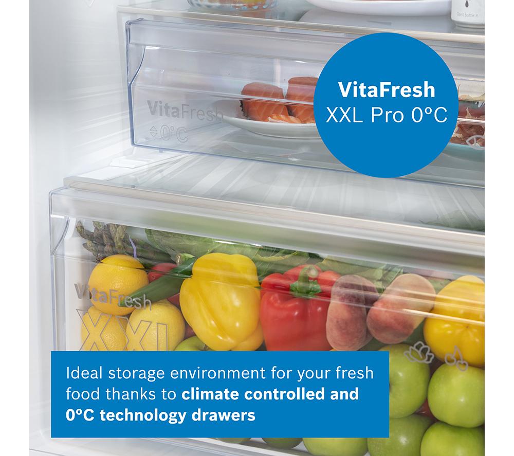 BOSCH Series 4 KGN392WDFG 70/30 Fridge Freezer - White image number 8 of 19