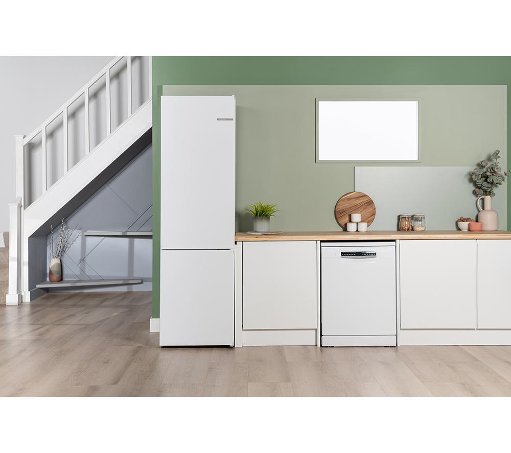 BOSCH Series 4 KGN392WDFG 70/30 Fridge Freezer - White image number 10 of 19