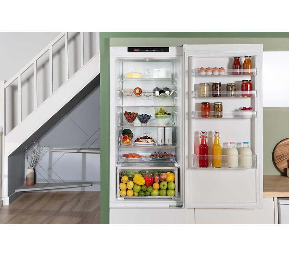 BOSCH Series 4 KGN392WDFG 70/30 Fridge Freezer - White image number 14 of 19