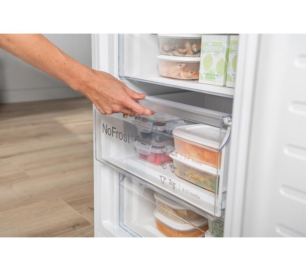 BOSCH Series 4 KGN392WDFG 70/30 Fridge Freezer - White image number 19 of 19