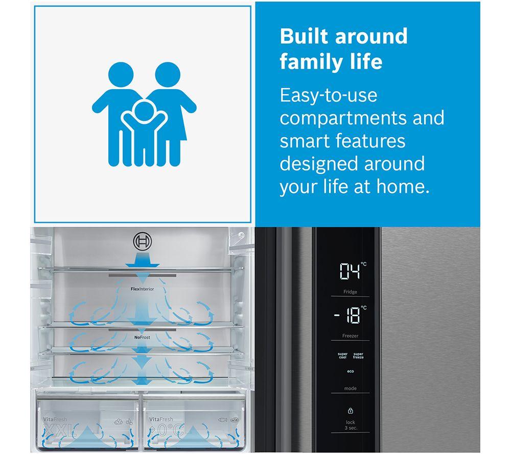 BOSCH KFN96APEAG Smart Fridge Freezer - Inox image number 20 of 22