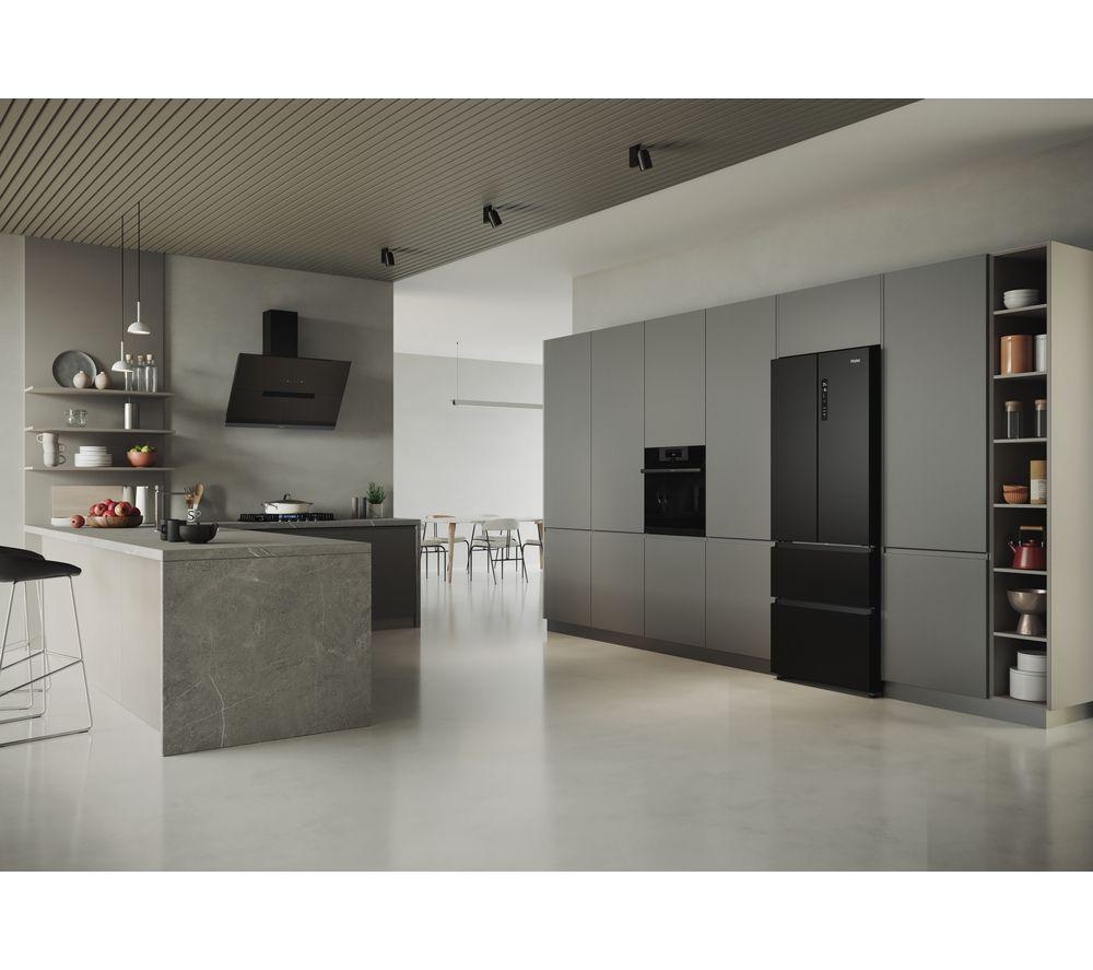 HAIER HFR5719ENPB Fridge Freezer - Slate Black image number 14 of 23
