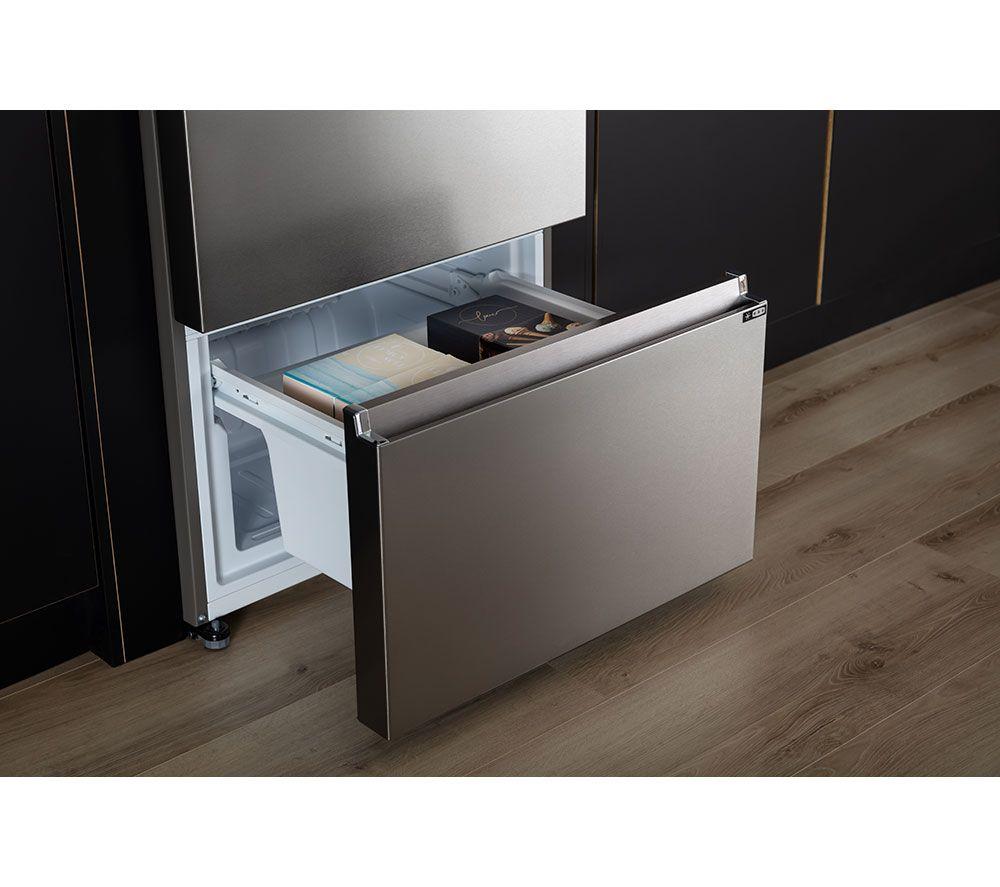 HAIER HFR5719ENMP Fridge Freezer - Platinum Inox image number 12 of 12