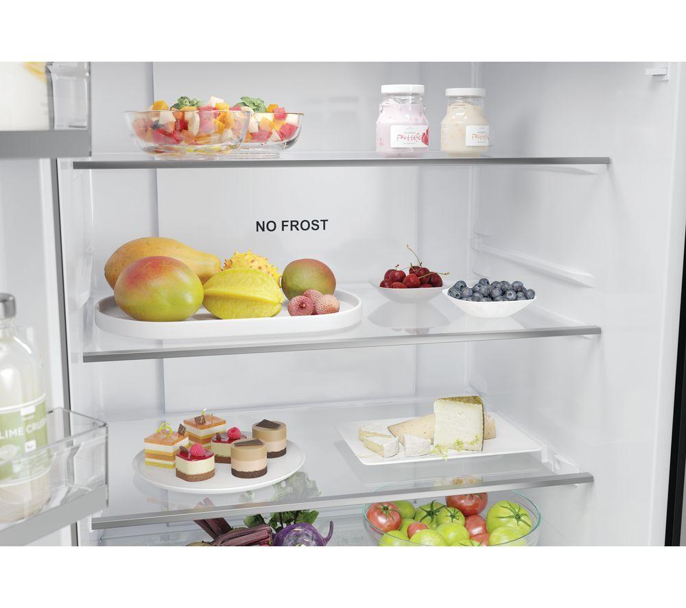 HAIER HFR5719EWPB Fridge Freezer - Slate Black image number 12 of 16