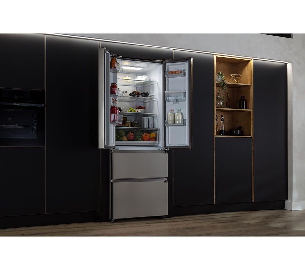 HAIER HFR5719EWMP Fridge Freezer - Platinum Inox image number 13 of 19