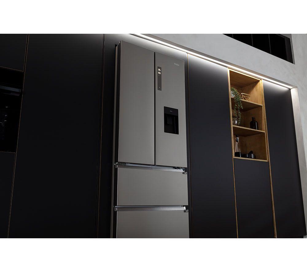 HAIER HFR5719EWMP Fridge Freezer - Platinum Inox image number 14 of 19