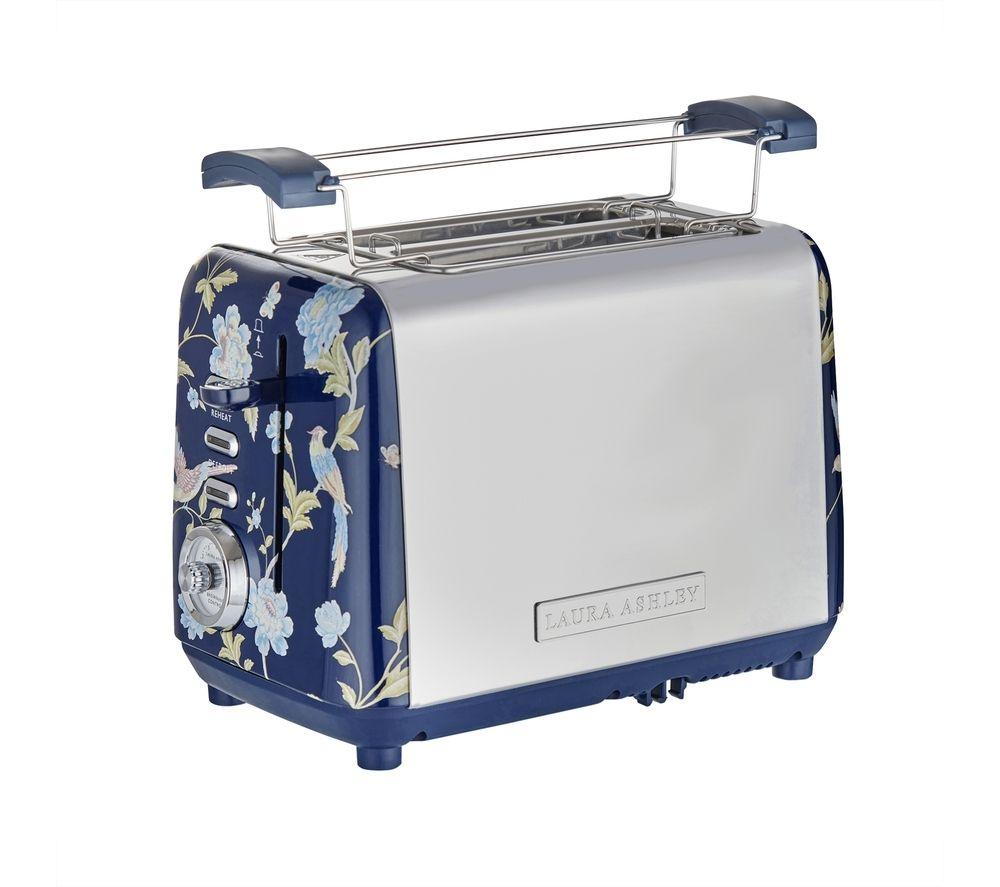 LAURA ASHLEY Laura Ashley 2-Slice Toaster - Elveden Navy image number 5 of 8