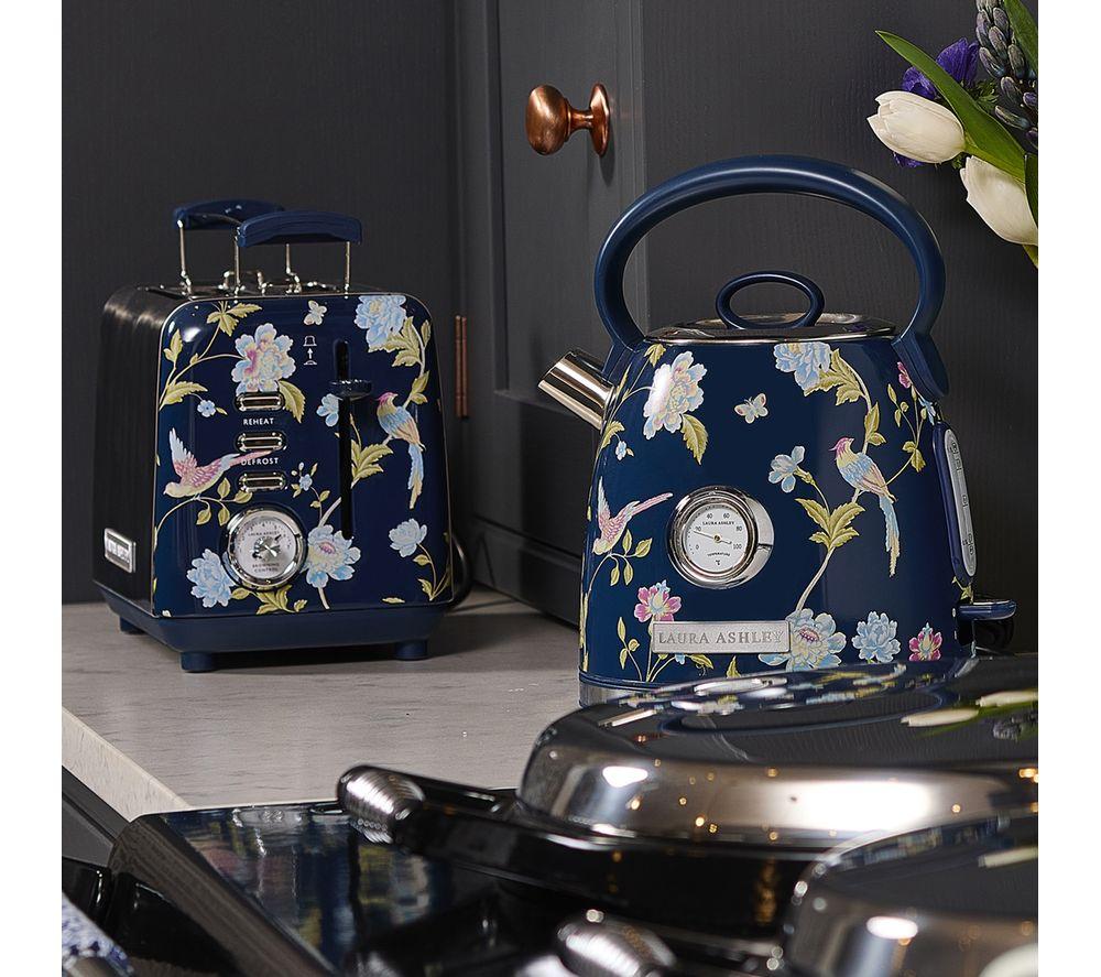 LAURA ASHLEY Laura Ashley 2-Slice Toaster - Elveden Navy image number 7 of 8