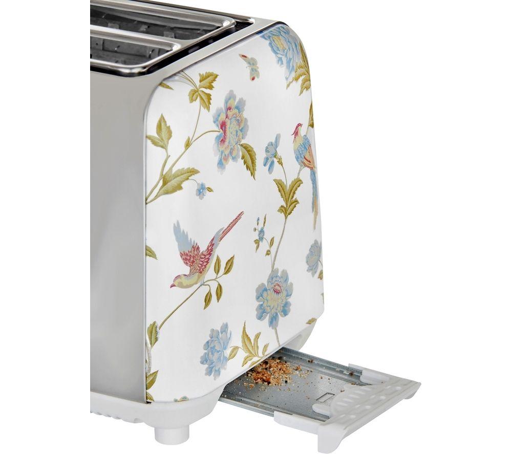 LAURA ASHLEY 2-Slice Toaster - Elveden White image number 5 of 12