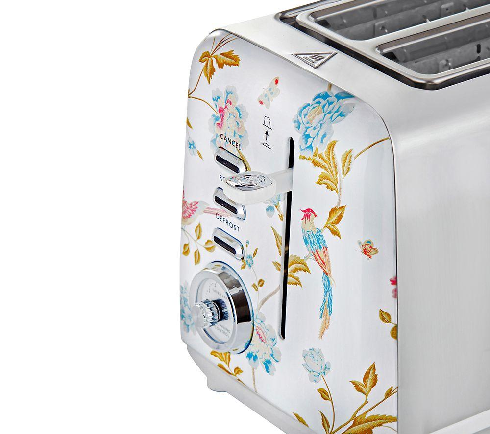 LAURA ASHLEY 2-Slice Toaster - Elveden White image number 10 of 12