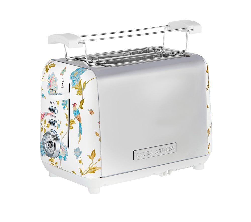 LAURA ASHLEY 2-Slice Toaster - Elveden White image number 11 of 12