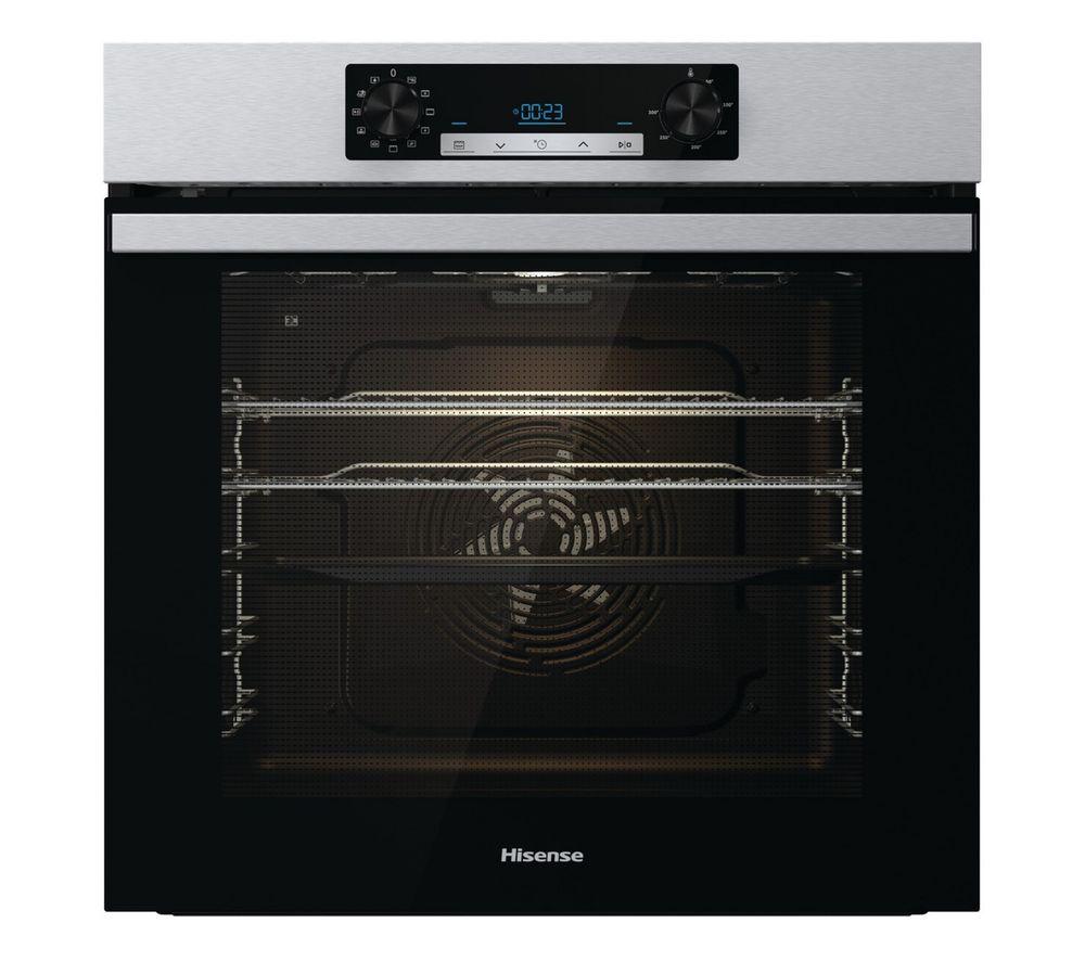 HISENSE BI62211CX Electric Oven - Black & Stainless Steel, Stainless Steel