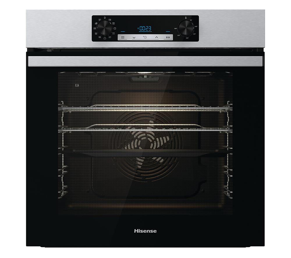 HISENSE BI62211CX Electric Oven - Black & Stainless Steel, Stainless Steel