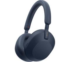 SONY WH-1000XM5 Wireless Bluetooth Noise-Cancelling Headphones - Midnight Blue