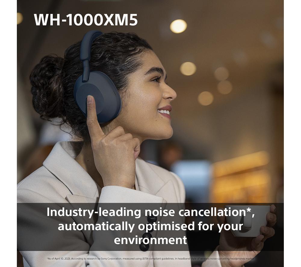 Buy SONY WH-1000XM5 Wireless Bluetooth Noise-Cancelling Headphones ...