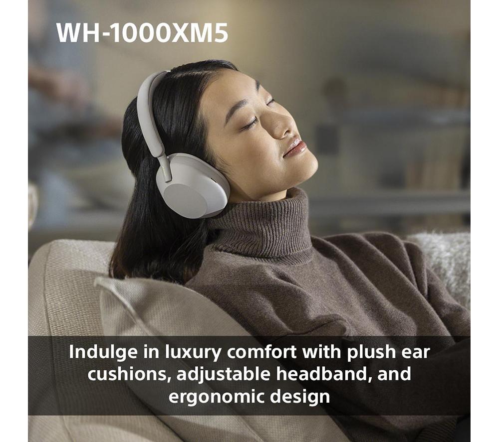 SONY WH-1000XM5 Wireless Bluetooth Noise-Cancelling Headphones - Midnight Blue - image 8