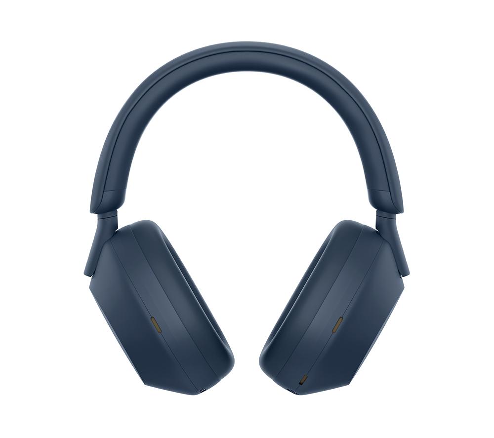 SONY WH-1000XM5 Wireless Bluetooth Noise-Cancelling Headphones - Midnight Blue image number 12 of 18