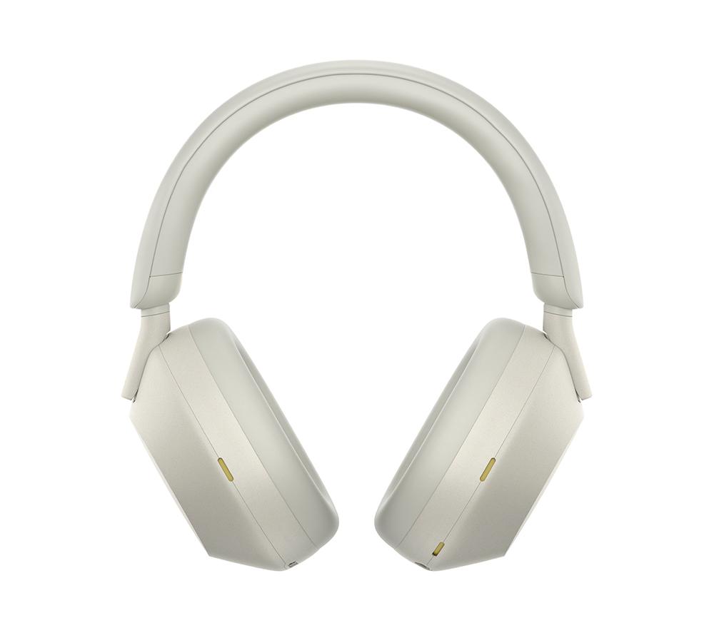 SONY WH-1000XM5 Wireless Bluetooth Noise-Cancelling Headphones - Silver image number 12 of 18