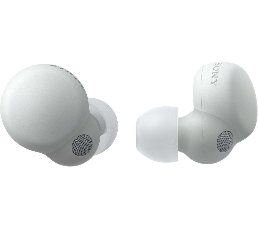 SONY LinkBuds S Wireless Bluetooth Noise-Cancelling Earbuds - White, White