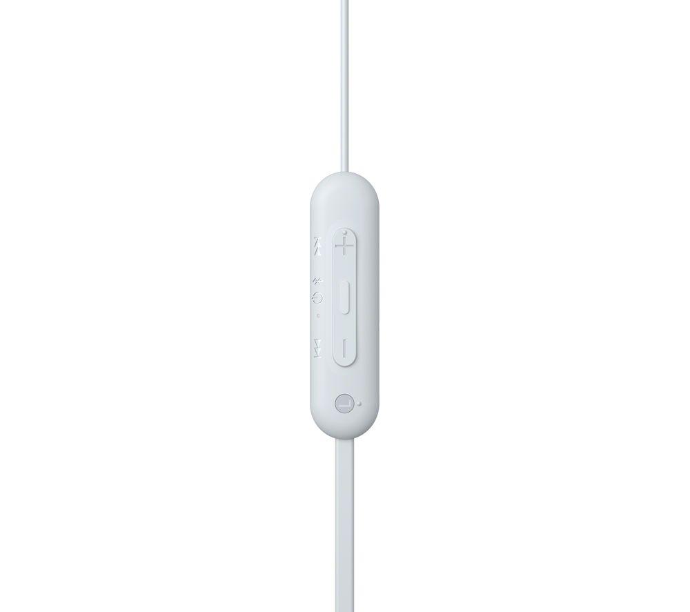 SONY WI-C100 Wireless Bluetooth Earphones - White - image 3