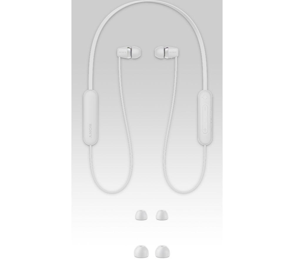 SONY WI-C100 Wireless Bluetooth Earphones - White - image 4