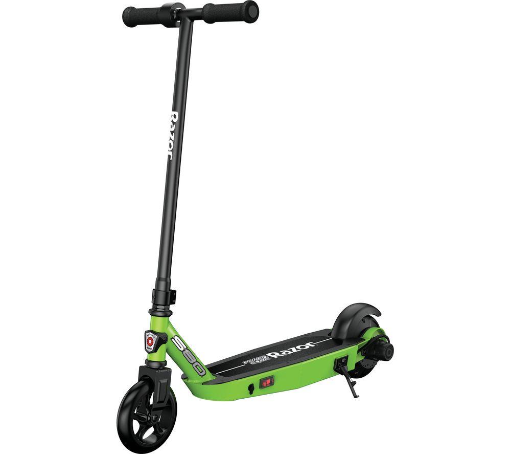RAZOR Power Core S80 Electric Kids' Scooter - Black & Green, Green