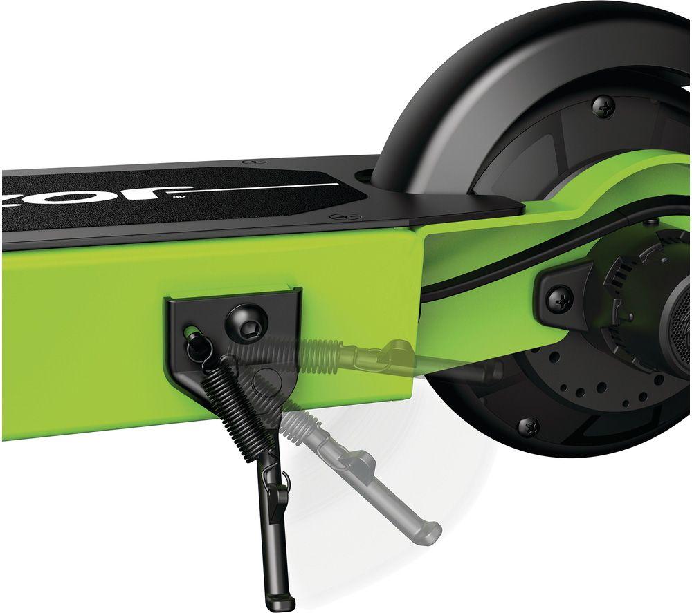 RAZOR Power Core S80 Electric Kids' Scooter - Black & Green image number 5 of 9