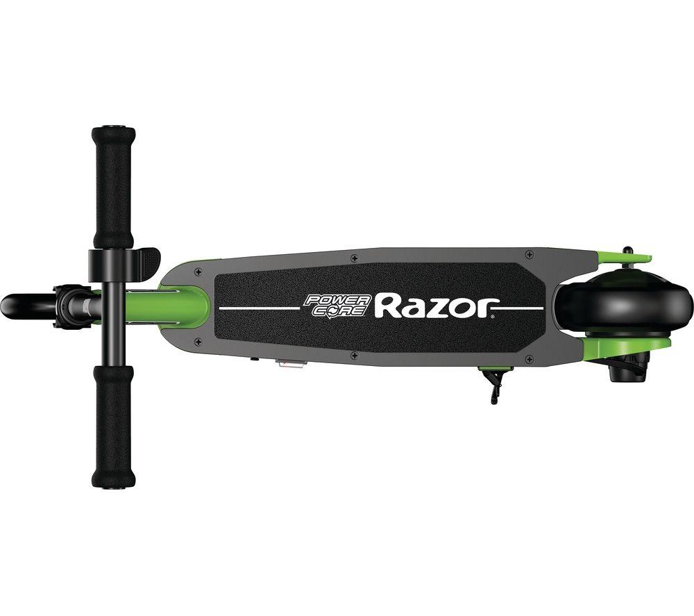 RAZOR Power Core S80 Electric Kids' Scooter - Black & Green image number 9 of 9