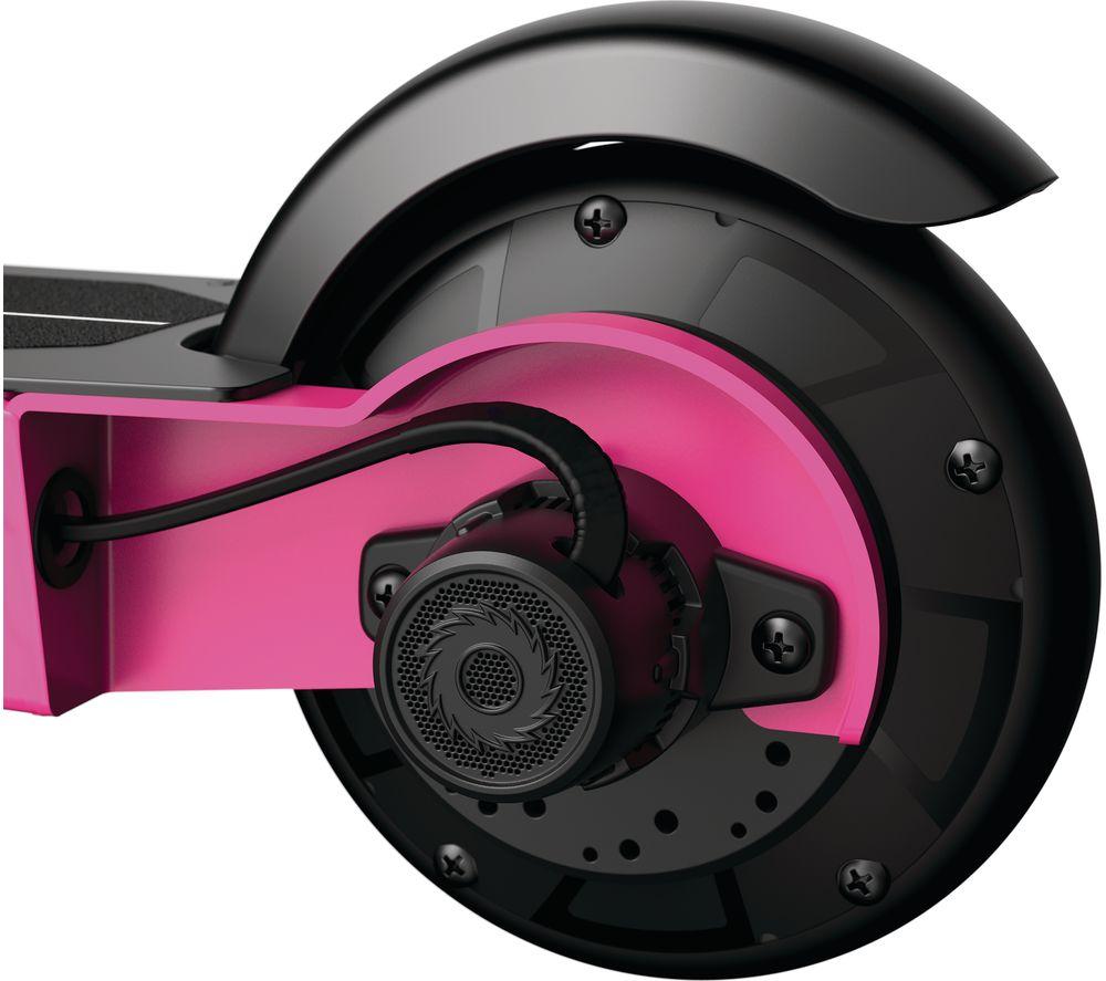 RAZOR Power Core S80 Electric Kids' Scooter - Black & Pink image number 4 of 9