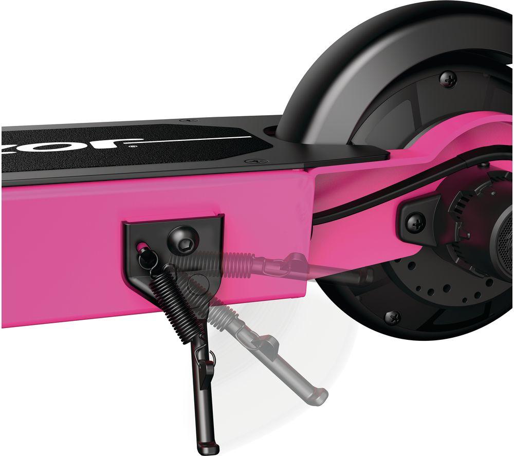 RAZOR Power Core S80 Electric Kids' Scooter - Black & Pink image number 5 of 9