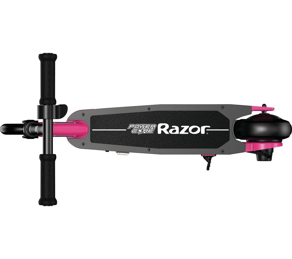 RAZOR Power Core S80 Electric Kids' Scooter - Black & Pink image number 9 of 9