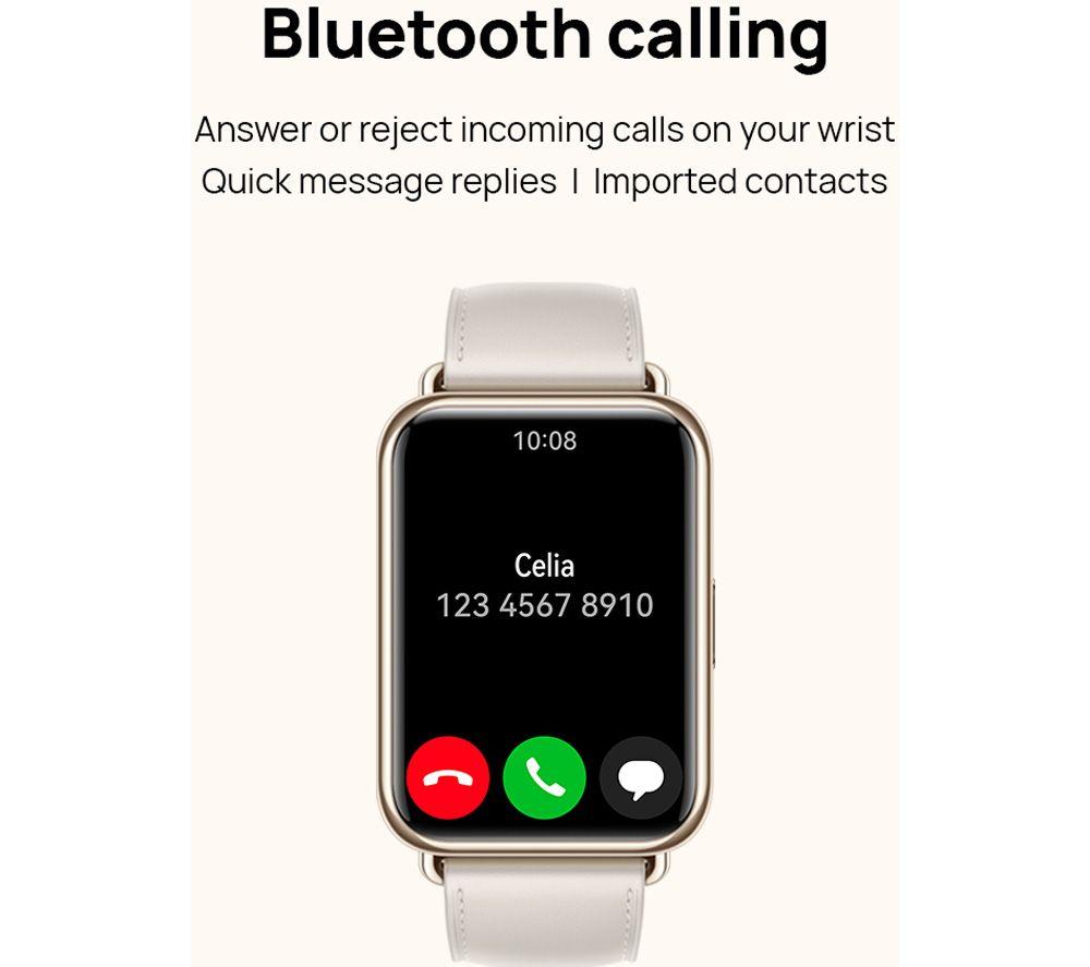 Huawei watch best sale fit call answer