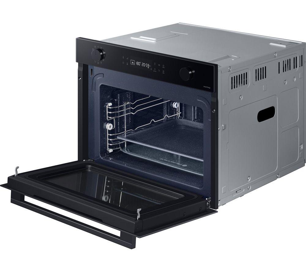 SAMSUNG Bespoke Series 4 NQ5B4553FBK/U4 Built-in Compact Combination Microwave - Black Glass image number 9 of 10