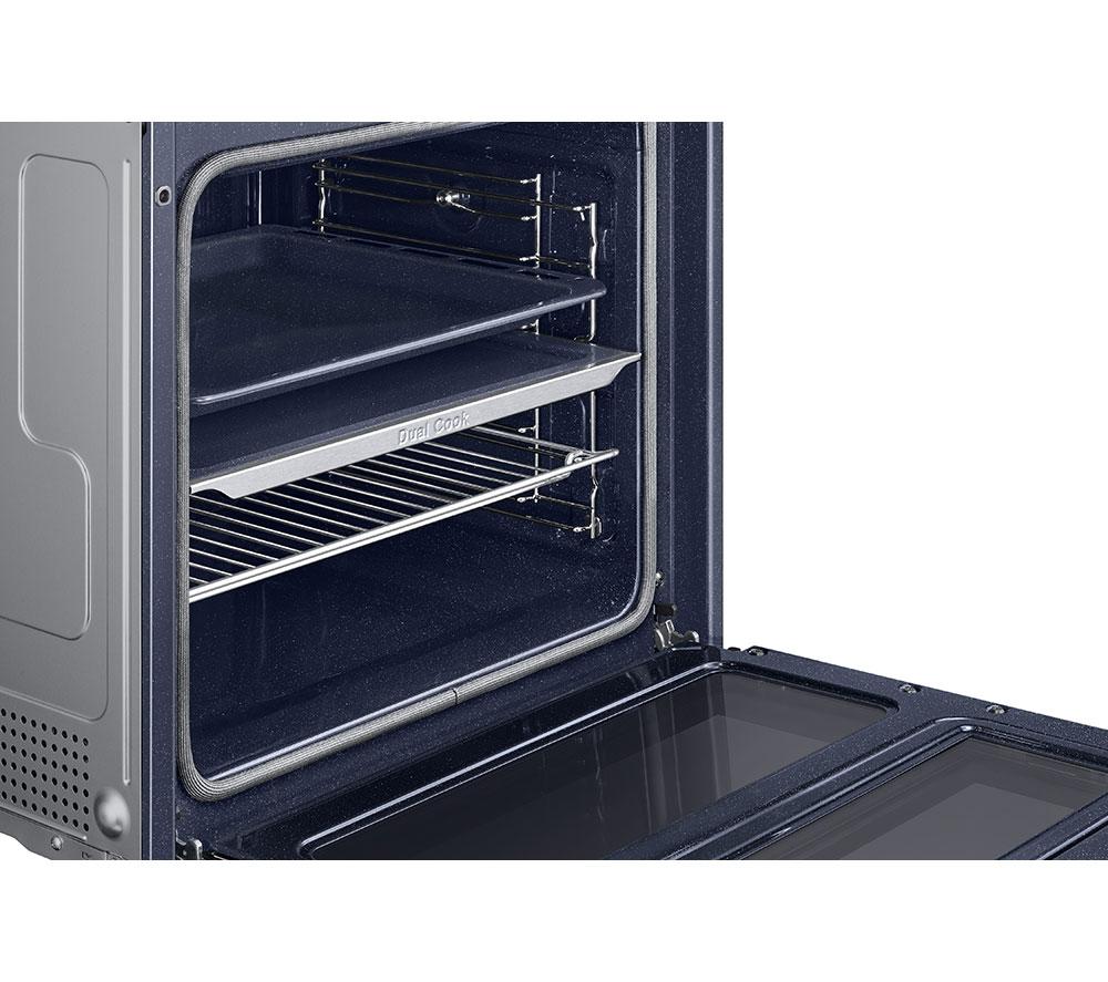 SAMSUNG Series 4 Dual Cook Flex NV7B45305AK/U4 Electric Smart Oven - Clean Black image number 10 of 12
