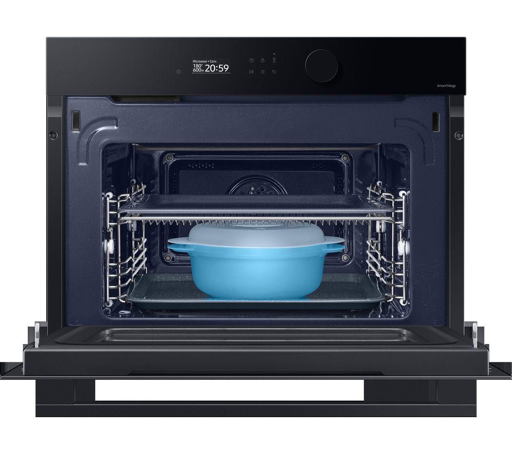 SAMSUNG Bespoke Series 5 NQ5B5763DBK/U4 Built-in Compact Combination Microwave - Black image number 2 of 17